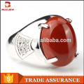 China wholesale low moq light weight ring jewelry in good plating silver simple rings